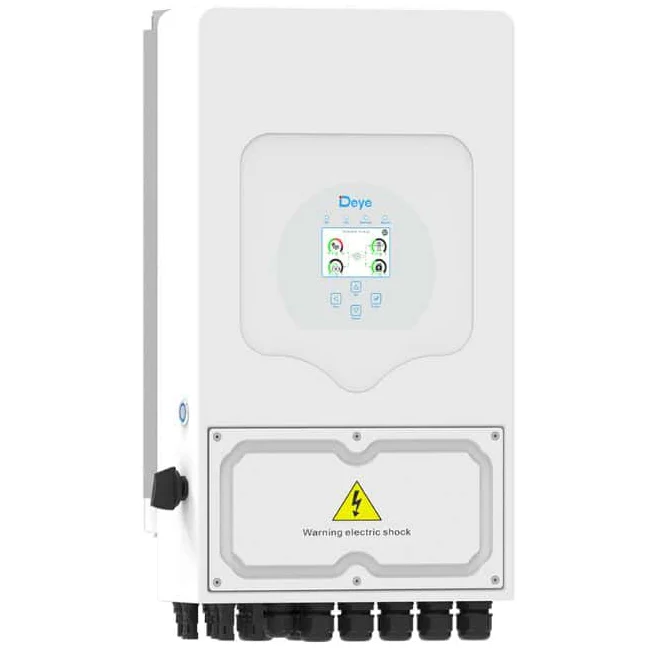 Гібридний інвертор DEYE 8 кВт 1Ф, 48B, SUN-8K-SG05LP1-EU-AM2-PLUS
